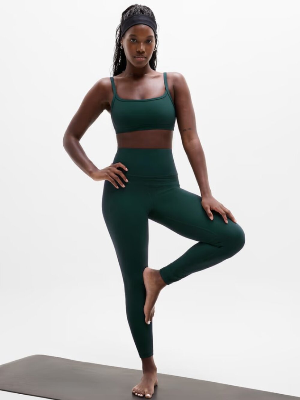Athleta Women's Elation Ultra High Rise Tight Legging Pine Green Size XS